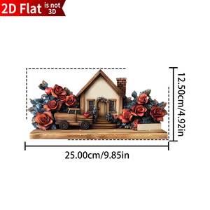 Portachiavi a <span class=keywords><strong>parete</strong></span> in legno <span class=keywords><strong>moderno</strong></span> 4 ganci chiave a singolo livello di intaglio in legno per una facile installazione eccellente per l'arredamento dell'home Office - Product Image 6