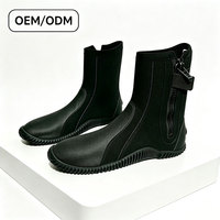 Chaussures de plage vulcanisées SBR personnalisables de 5 mm - Ensemble double couche et épaisseur en tissu N