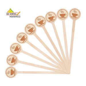 Single-Use Wooden <strong>Coffee</strong> <strong>Stirrers</strong>-Paper-Wrapped Smooth Eco-Friendly Biodegradable Food-grade Portable-Great for <strong>Coffee</strong> Tea - Product Image 2