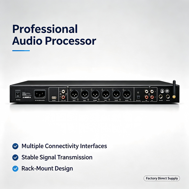 OEM/ODM Professional Karaoke Microphone Preamplifier Metal Body Must-have KTV Preamp Effects Processor I.E.voice IE5.1