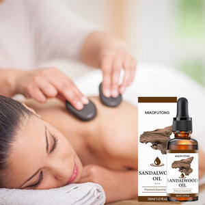 Оптовое эфирное масло сандала 30 мл для спа-массажа тела, ароматерапии, ухода за кожей и релаксационной терапии - Product Image 4