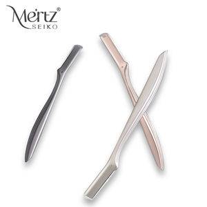 Maquinilla <span class=keywords><strong>de</strong></span> afeitar para <span class=keywords><strong>cejas</strong></span> <span class=keywords><strong>de</strong></span> metal <span class=keywords><strong>de</strong></span> alta calidad con hoja afilada Afeitado suave Larga duración Perfecta para el cuidado <span class=keywords><strong>de</strong></span> las <span class=keywords><strong>cejas</strong></span> - Product Image 2