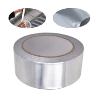 Hvac haute Force auto-adhésive, enveloppe de tuyau de climatiseur, réparation de tuyau ca, conduit d'air, ruban en aluminium
