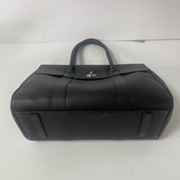 Sac de Voyage/Week-end Homme en Cuir PU Écologique Imperméable avec Logo Personnalisé, Fermeture Éclair et Motif Litchi – Idéal pour la Mode
