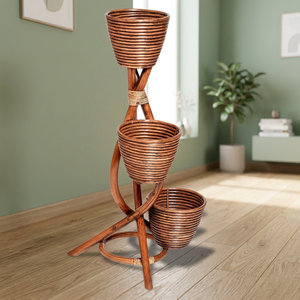 Maceta 3's para muebles de exterior, juego de jardín, hecho a mano, duradero, de alta calidad, de muebles de Indonesia, Indonesia - Product Image 3