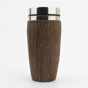 Hot Selling Vintage Harz Tasse Fall Eagle Kaffee Tee Wasser becher mit Edelstahl Liner - Product Image 2