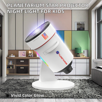 Projecteur d'étoiles LED 10 films, nouveau design, lampe de chevet moderne pour enfants, veilleuse intérieure en ABS pour chambre à coucher
