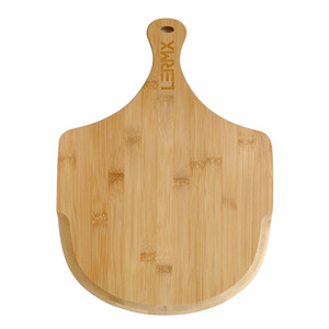 Plateau à fromage en bambou Concept Home 39x29cm avec poignée pour servir le fromage et les desserts - Product Image 5