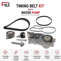 Kit de courroie de distribution FEI avec pompe à eau et galet tendeur KP15680XS-2, accessoires moteur pour Audi Dacia CPTA/CZEA, vente directe usine