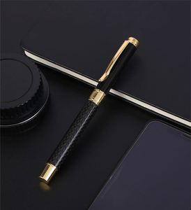 Carbon Fiber Metal Luxury Business Custom Logo Ball Gift Ballpoint Fountain <b>Pen</b> With Wooden <b>Box</b> Set - Product Image 5