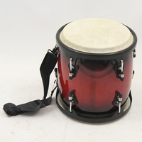 Solid Wood Mini Conga Drum Kids' Percussion Instrument Tambourine Kids' Musical Instrument for bar Performances and Playing