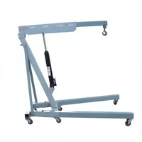 Offre Spéciale 85kg Pliant Magasin Palan Grue Camion Grue Télécommande Moteur Stand pour Atelier Vente