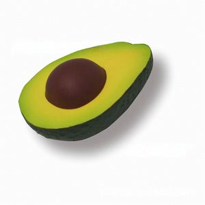 Balle anti-stress promotionnelle en PU en forme d'avocat, balle anti-stress fruitée - Product Image 1