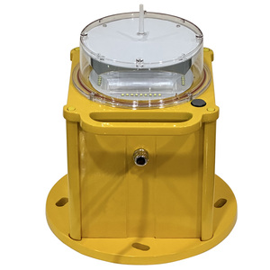 Éclairage LED blanc à haute visibilité pour hélicoptère, écoénergétique, solaire, pour piste d'atterrissage (FATO), solution complète d'éclairage pour hélicoptère avec une visibilité élevée - Product Image 1