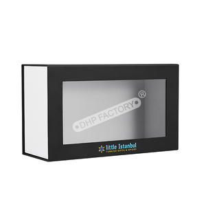 Custom Premium Toy Packaging <b>Box</b> Rigid Gray Board <b>Black</b> Magnetic Closure <b>Box</b> Paper Rigid Cardboard EVA Insert Doosverpakking - Product Image 1