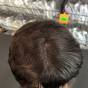 Sistema Capilar Q6 Base, Cabello Remy, Prótesis Capilar Duradera para Hombres, Larga Duración - Product Image 3