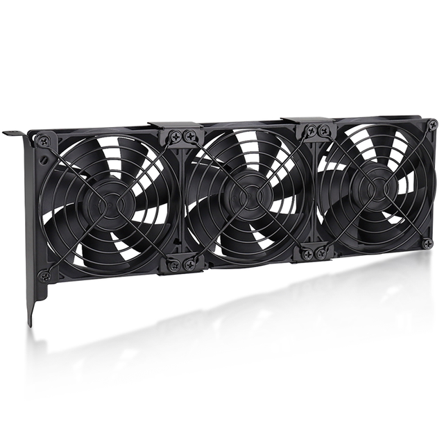 360mm Quiet Desktop Computer Chassis VGA Cooler Fan Radiator server cpu cooling fan 1