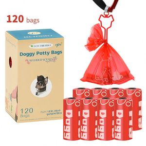 Sacs à déjections canines biodégradables de haute qualité 100% en rouleau - Product Image 1