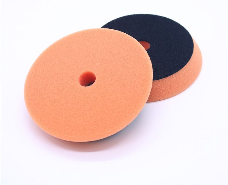 Красный полировальные круги тормозные колодки для полировки автомобиля пористый материал 3 дюймов пены авто с полировальной подложкой