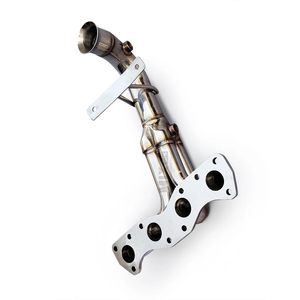 Tubo de Escape de Alto Rendimiento Personalizado para Mini <span class=keywords><strong>Cooper</strong></span> S <span class=keywords><strong>Cabrio</strong></span> R56 R57 R60 1.6T 2.0T, Tubo de Flujo en Ramal SS304, Mejora de Potencia para Carreras y Tuning - Product Image 4