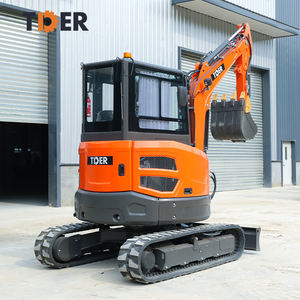 Nuovo Mini Escavatore Cingolato TDER con Motore Diesel Kubota da 3,5 Tonnellate 3,5t 4 Tonnellate 4t con Cabina - Product Image 4