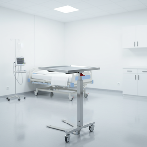 Table d'opération mobile Mayo en acier inoxydable pour salle d'opération hospitalière, vente en gros HOCHEY MEDICAL - Product Image 1