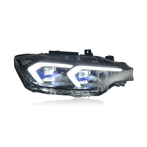 Conjunto de Faros Delanteros de Alta Calidad para Serie 3 13-18, 23 Nuevas Luces de Circulación Diurna LED Blancas de 12V 6000k, Color Restaurado para F30 F35 F30 - Product Image 4