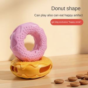 Nuovo arrivo trattare dispensazione Tpr molare Chew Donut Pet <span class=keywords><strong>Dog</strong></span> giocattolo - Product Image 3