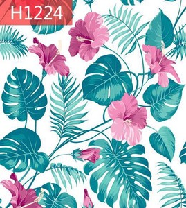 Mural Floral Romántico Colgante al por Mayor, <span class=keywords><strong>Papel</strong></span> Decorativo Personalizado con Rosas y Mariposas en Acuarela, Arte de Pared Impermeable para Dormitorio de Niña o Vestidor - Product Image 2