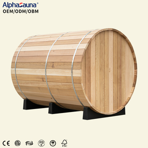 ألفاسونا 2 - 4 شخص خشب الأرز برميل منزل للأسرة الكندية الشوكلوك ساونا البخار - Product Image 6