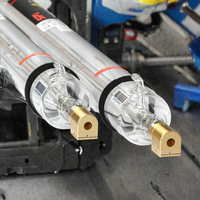 Nouveau tube laser CO2 série SPT TR 30w~150w haute précision avec module laser pointeur rouge pour machines de découpe laser