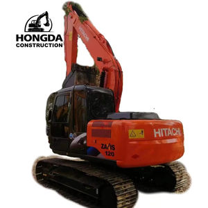 Excavadora de segunda mano con orugas hidráulicas en condiciones de funcionamiento Hitachi, barata y usada, de segunda mano, de la marca Hitachi, en el estado de funcionamiento, de la mano - Product Image 1