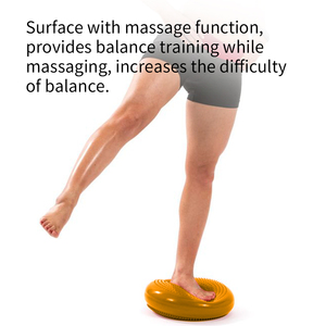 Disco Inflável de Equilíbrio e Estabilidade 2 em 1 Zhensheng para Yoga, Exercícios, Massagem, Treino de Core e Terapia com Logotipo OEM - Product Image 5