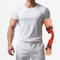 Modelo de Herida de Amputación de Brazo Parcial Realista, Maniquí Médico para Escuela de Medicina y Enfermería, Simulación de Tejido Usable