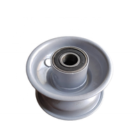 Roue pneumatique en caoutchouc 3.00-4 de qualité supérieure, neuve, 4PR, avec moyeu métallique symétrique et roulement, pour chariot de plage/buggy/troley de manutention, usage en entrepôt