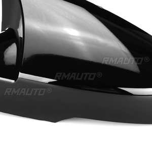 Cubiertas para Espejos Retrovisores Laterales para Skoda Octavia Mk3 A7 5E 2014-2019, Accesorios de Fibra de Carbono, Negro Brillante - Product Image 4
