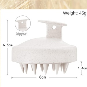 Escova de Limpeza de Silicone, Massageador de Couro Cabeludo para Crescimento Capilar, Remoção Eficiente de Caspa, Uso Úmido e Seco para Cuidado de Cabelos Grossos e Finos - Product Image 4