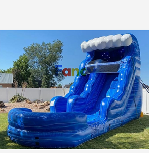 Glissières géantes de piscine de choix chaud de la CE/glissière <span class=keywords><strong>privée</strong></span> de piscine/glissière d'eau <span class=keywords><strong>gonflable</strong></span> avec la piscine pour l'enfant et la partie à vendre - Product Image 3