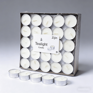 Velas de Té sin Perfume para Espacios Sensibles, Restaurantes y Oficinas, Velas de Té con Logotipo Personalizado - Product Image 6