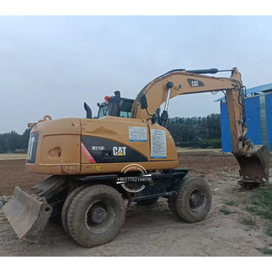 Secondhand cat Wheel Excavator CAT M315D2 <b>Diggers</b> <b>for</b> <b>Sale</b> 317D2 Used in Stock Shanghai Yard - Product Image 1