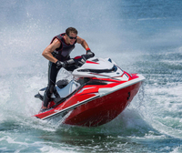 Jet ski en fibre de verre 1800CC, édition compétition, embarcation trois places avec moteur de jet ski