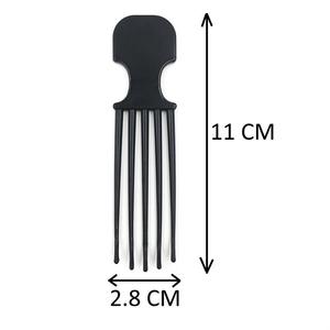 Peine <span class=keywords><strong>Afro</strong></span> de Bolsillo con Punta de Bola y Logotipo Personalizado, Mini Peine - Product Image 3