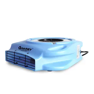 1/4HP 600cfm Low Profile Air Mover Carpet Dryer Floor Fan Lightweight Air Mover Blower for Water Damage Restoration