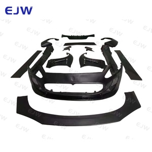 Per Maserati GranTurismo GT GTS ha aggiornato <span class=keywords><strong>LB</strong></span> Style Body Kit WD gonna laterale in fibra di vetro paraurti anteriore per auto Set paraurti - Product Image 2