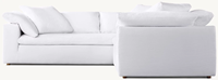 Canapé Nuage Moderne de Luxe Léger, Canapé Lounge Surdimensionné de Designer, Mobilier Haut de Gamme pour Salon, Appartement, Villa, Modulaire