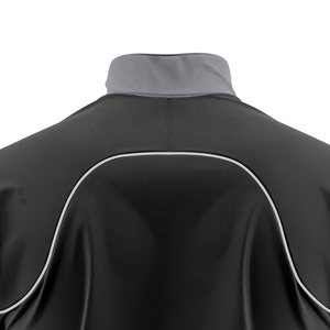 แจ็กเก็ตกันลมไนล่อนแบบยูนิเซ็กส์แนววินเทจตามสั่งกันน้ำบอมเบอร์ซิปธรรมดาสำหรับฝึกซ้อมกลางแจ้งคุณสมบัติกันลมสำหรับฤดูใบไม้ร่วง - Product Image 4