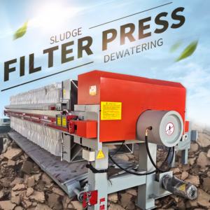 <span class=keywords><strong>Presse</strong></span> à filtre industrielle pour le traitement des eaux usées, <span class=keywords><strong>presse</strong></span> à filtre à plaques et cadres pour la déshydratation de la boue, équipement de filtration industrielle - Product Image 3