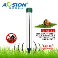 Maulwurf motor Solar Pest Repellent für Vögel Hunde Katzen Ultraschall Vibrierender Tier Repeller mit Batteries trom quelle