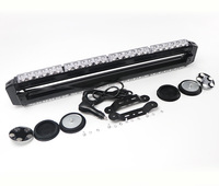 Barre lumineuse stroboscopique ambrée universelle Shinemien 162W 54 LED 5000 Lumens 12V pour camions de remorquage et véhicules de construction