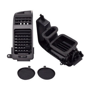 Rejillas de ventilación de aire acondicionado negras 68421-9FD0B para Nissan Titan 2004-06, montaje en techo, plástico, rectangulares - Product Image 4